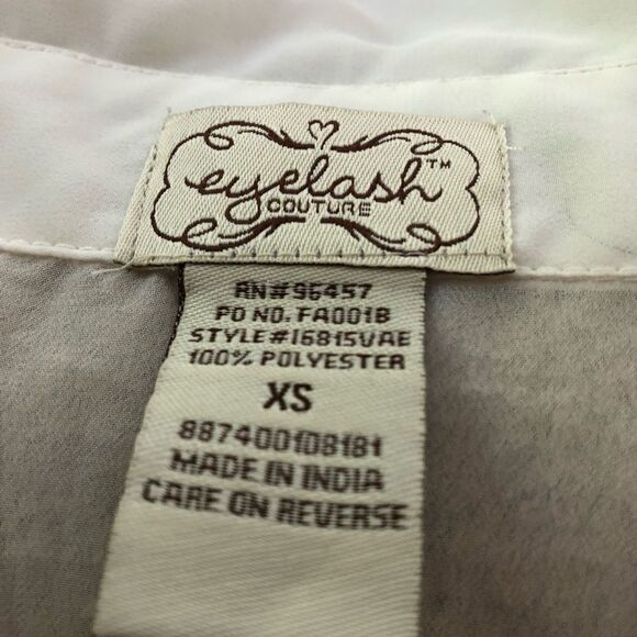 Eyelash Couture pale yellow sleeveless top - Picture 4 of 4